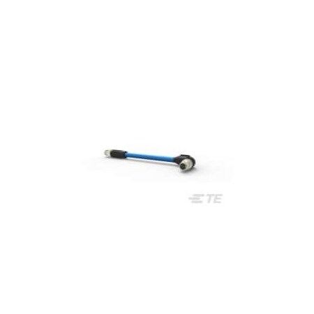Te Connectivity Sensor Cables / Actuator Cables M12 A-M-8 Cbl Assy Plg-Plg 11.5M Cat 7 2-2322423-2